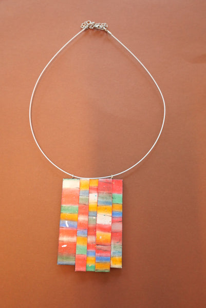 "Mosaic" choker necklace